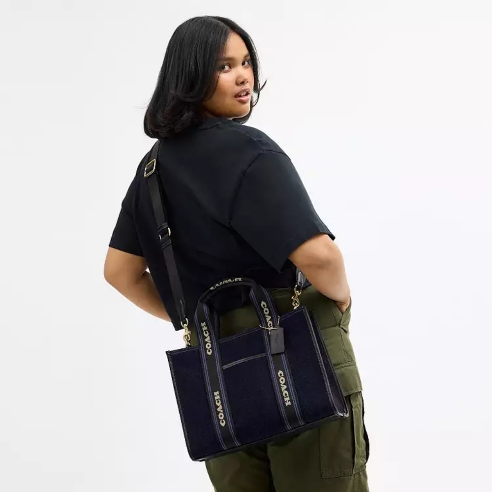 EXCELLENT COACH SMITH TOTE BAG IN REGENERATIVE COTTON - Picture 4 of 11